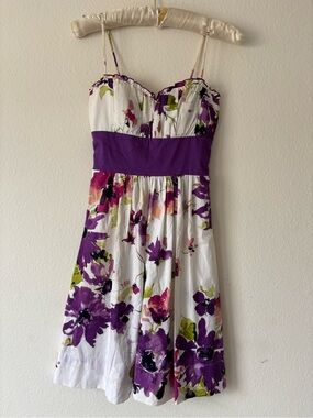 Vintage Floral Midi Summer Dress